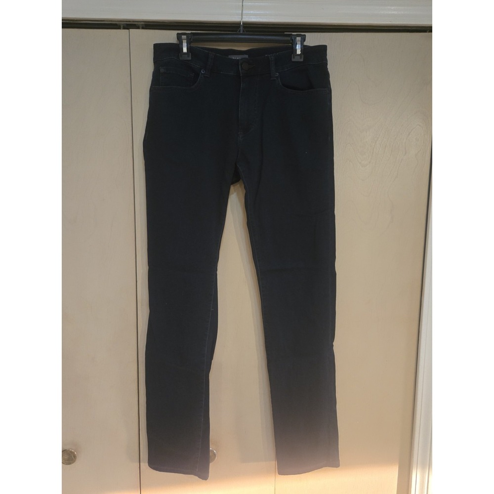 DL1961 Nick Slim Ultimate Knit Jeans Mens 31x34 Dark Wash Stretch Denim